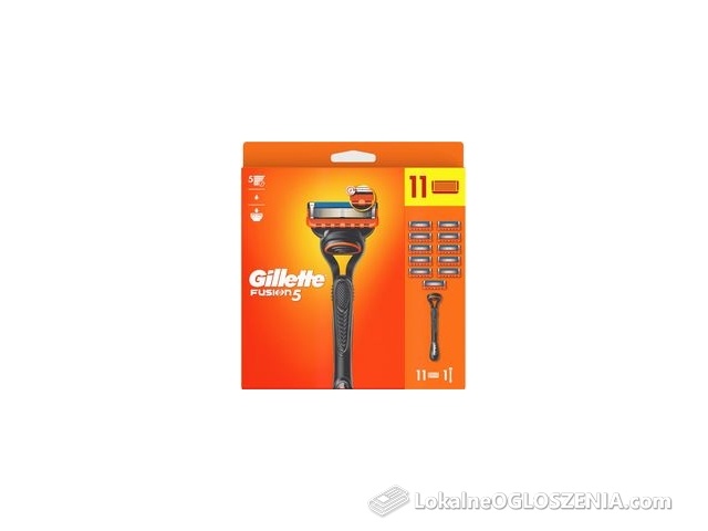 Gillette Fusion5 Maszynka + 11 ostrzy wymiennych