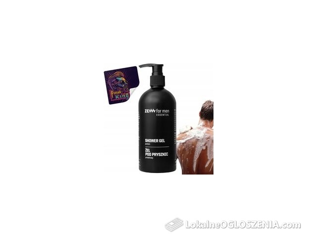 Zew For Men Żel Pod Prysznic Proteinowy Naturalny Skład Piękny Zapach 400ml