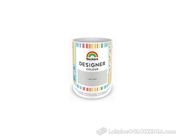 Tikkurila Beckers Designer Grey Colour Light Grey 5l