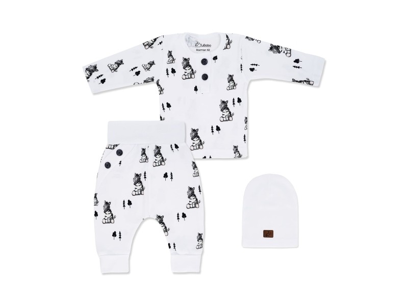 Komplet dla chłopca Zebra