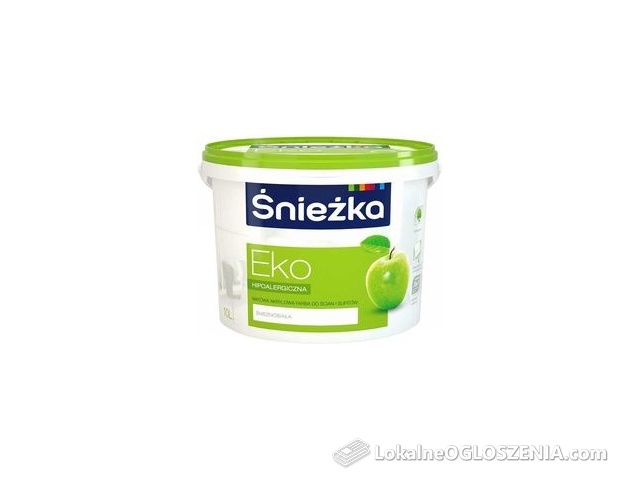Śnieżka Eko Śnieżnobiała 10L