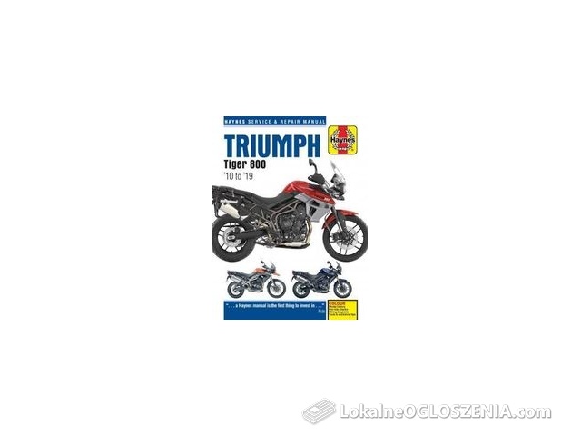 Triumph Tiger 800 (2010-2014) Książka Warsztatowa