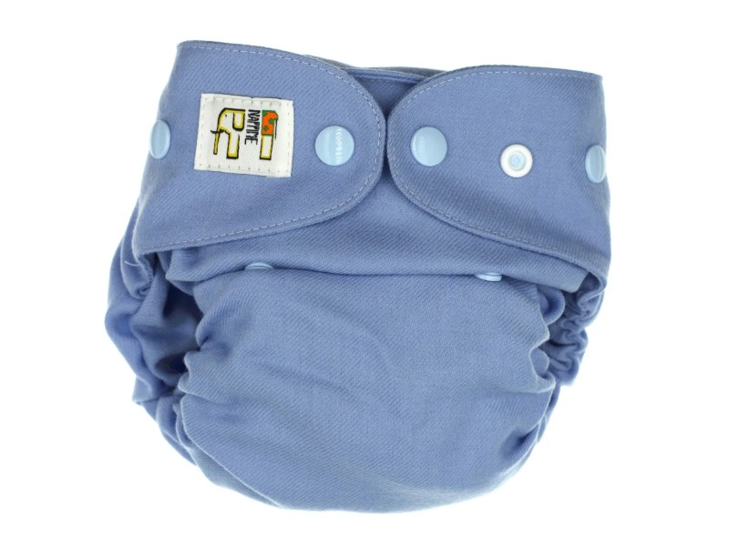 OTULACZ WEŁNIANY - CHMURKA błekitne napy