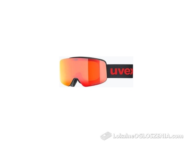 Uvex Pwdr Fm Black Matt/Mirror Red Orange Clear 23/24