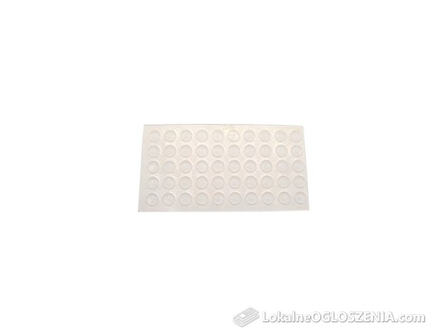 Allin 50X Odbojnik Silikonowy Do Drzwiczek 7X1,5 Mm