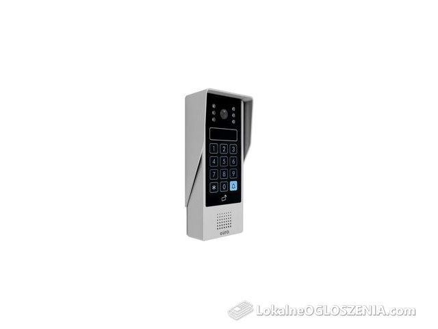Eura-Tech Kaseta Zewnętrzna WideoDomofonu VDA-80A3 z dotykowym szyfratorem i czytnikiem zbliżeniowym