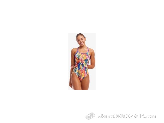FUNKITA Strój kąpielowy damski jednoczęściowy DIAMOND BACK ONE PIECE strike a posy