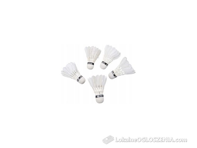 Donnay Lotka Badminton Z Piór 5Szt Biała
