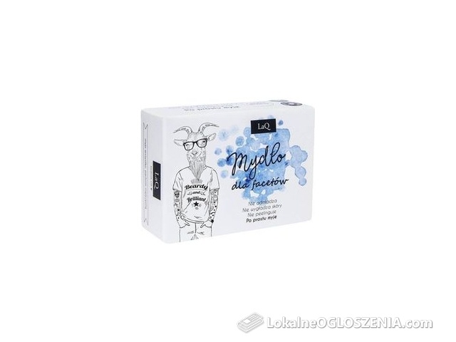 laq Mydło dla mężczyzn z węglem aktywnym 85ml