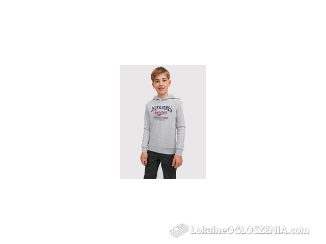 Jack&Jones Junior Bluza Logo 12212287 Szary Regular Fit