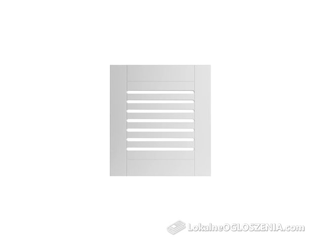 Drzwiczki ażurowe KOLM MDF lakierowany białe  44,4 x 50 cm do KOS