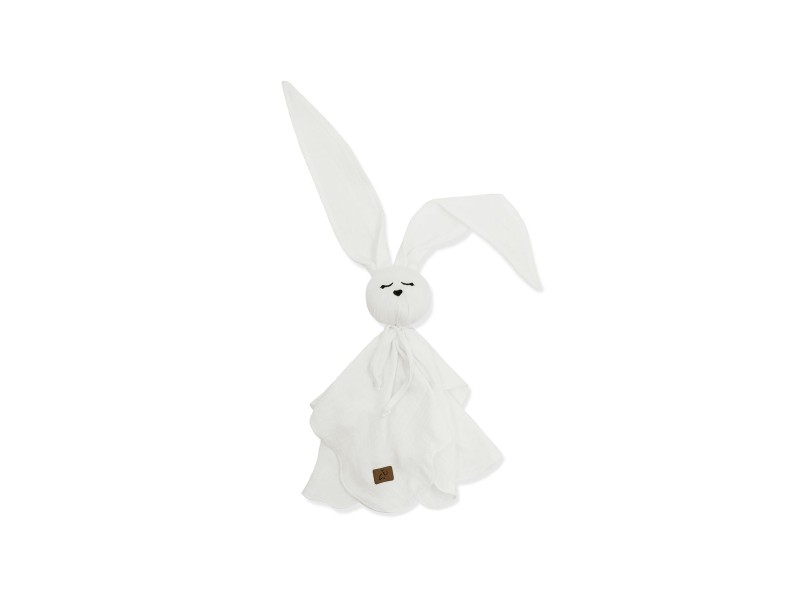 Przytulanka muślin króliczek ecru