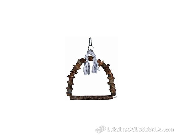 Trixie Drewniana huśtawka dla ptaków - Wymiary: 15 x 20 cm