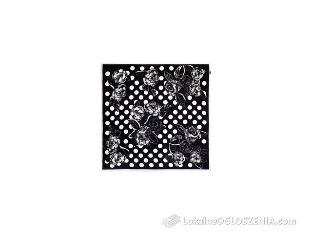 Jedwabna apaszka damska Wittchen 100-7D-S01-X7 na szyję na włosy