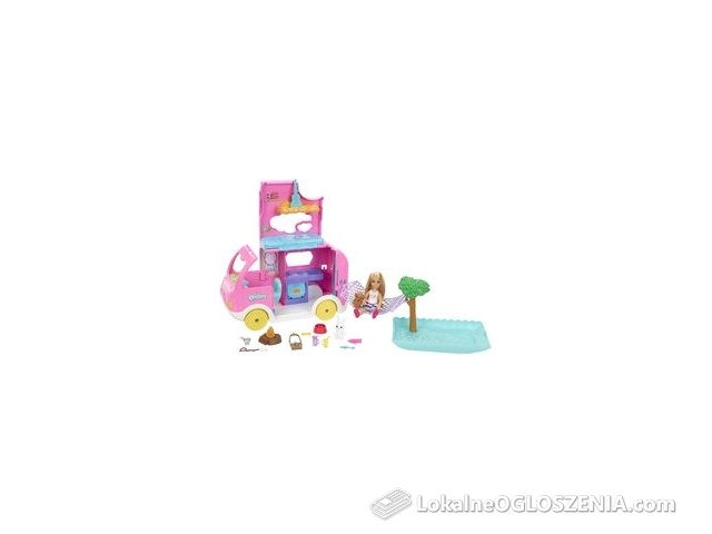 Barbie Kamper Chelsea Zestaw 2w1 HNH90
