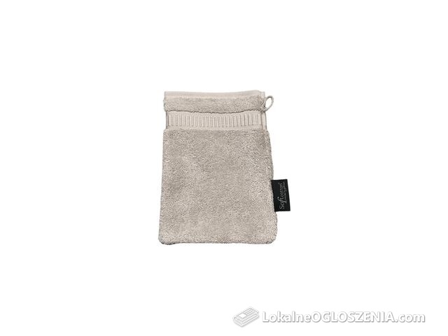 Soft Cotton Frotte Rękawica Do Kąpieli 16X22Cm Jasnoszary