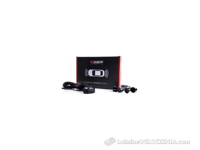 Czujniki parkowania parktronik homologacja czarne