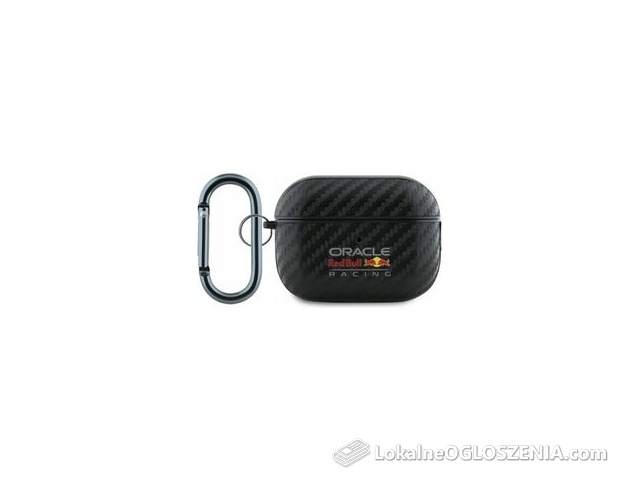 Etui Red Bull Pu Carbon Logo do AirPods Pro 2 czarny