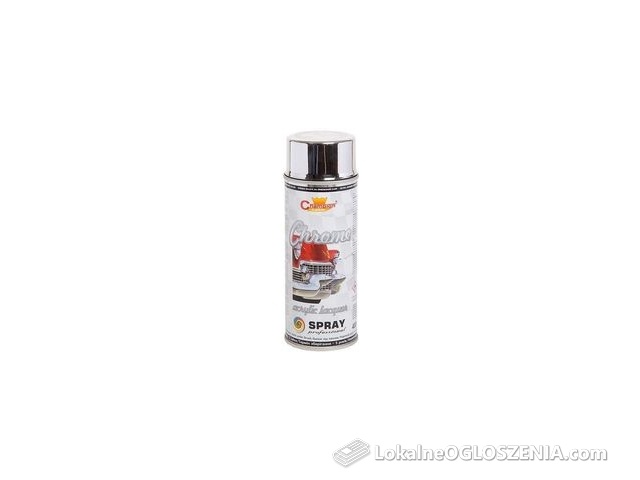 Farba W Aerozolu Spray 400ml  Super Chrom Sreb.