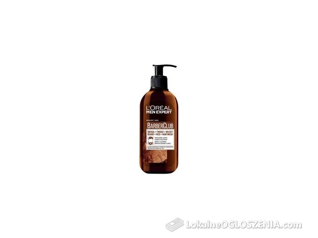 L'Oreal Men Expert Barber Club żel do mycia brody, twarzy i włosów 200ml
