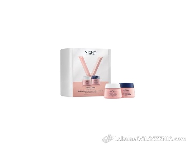Vichy Neovadiol Rose Platinium Zestaw Wzmacniający i rewitalizujący krem na dzień, 50 ml + Wzmacniający i regenerujący krem na noc, 50 ml