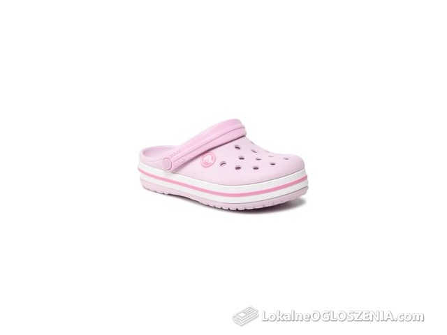 Klapki CROCS - Crocband Clog K 207006 Ballerina Pink