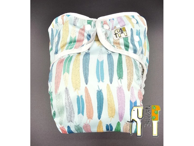 Pielucha JUNIOR z wkładem M - PIÓRKA