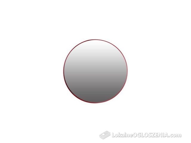 SPLENDID LUSTRO OKRĄGŁE RONDO CZERWONE ŚR. 50 CM