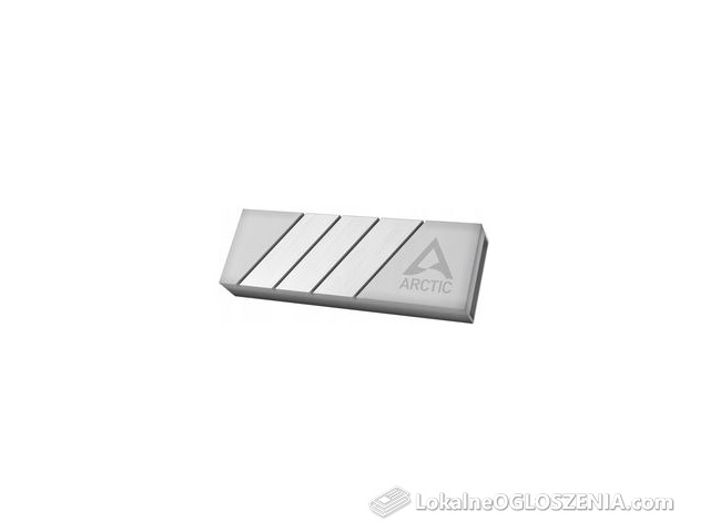 Chłodzenie Arctic M2 Pro Silver dla dysków M.2 2280 radiator SSD (ACOTH00002A)
