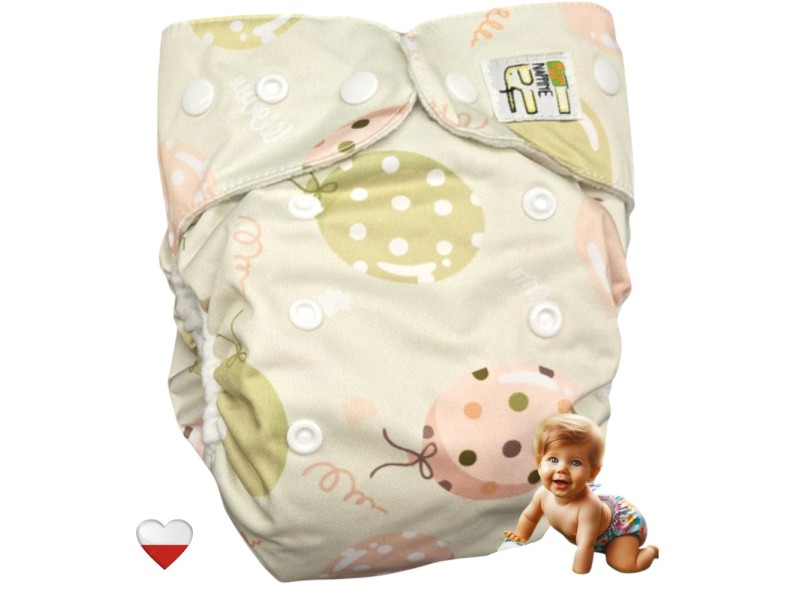 KIESZONKA BAMBUS - BALONY ZIELONE