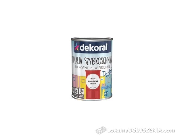 Dekoral Emalia Akrylux Plus Białe Szaleństwo 0,9l