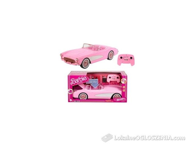 Hot Wheels R/C Kabriolet filmowy Barbie Zdalnie sterowany HPW40