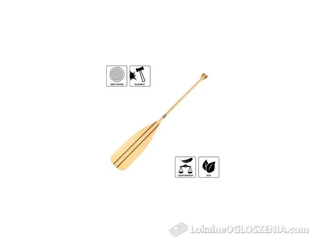 John Paddle Pagaj Drewniany 140Cm Brązowy