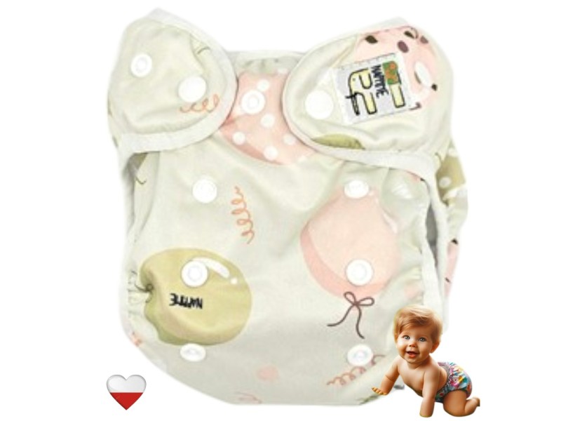 OTULACZ PUL ZE SKRZYDEŁKAMI - BALONY ZIELONE