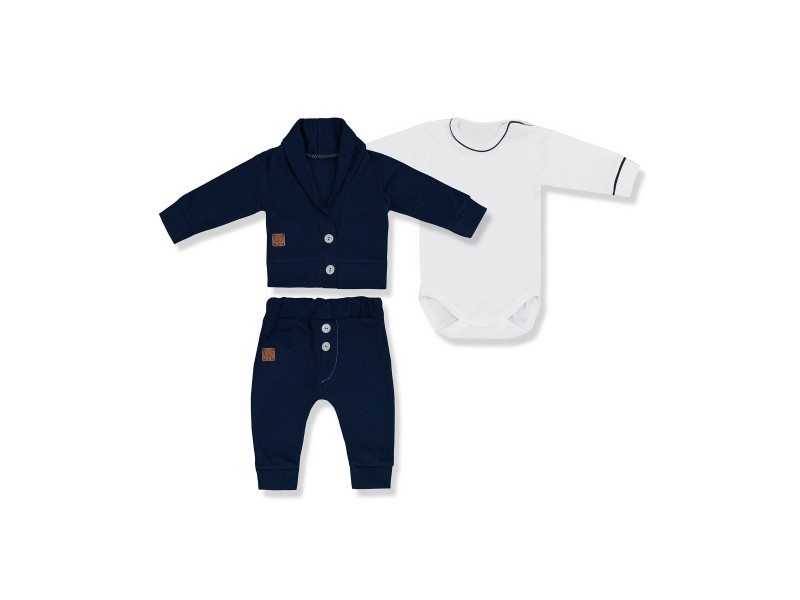 KOMPLET DLA CHŁOPCA KOLEKCJA MJM GRANAT