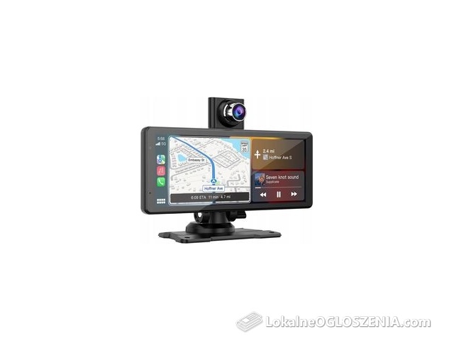 Nexadio Tablet CC250 Bezprzewodowy CarPlay Android Auto + Kamera tył
