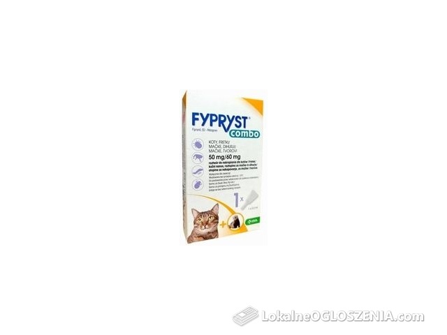 Krka Fypryst Combo 50Mg 60Mg Na Pchły I Kleszcze Kot Fretka 1 Pipeta X 0,5Ml