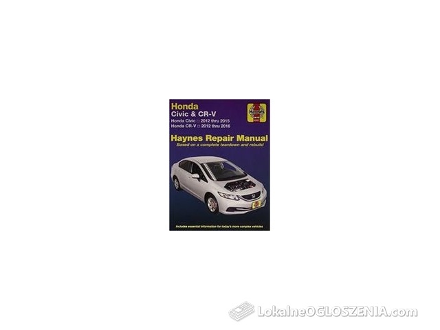 Honda Civic (12-15) &amp; CR-V (12-16) Haynes Manual (USA)