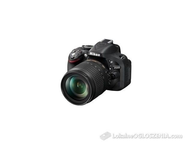 Nikon D5200 Czarny + 18-105mm II