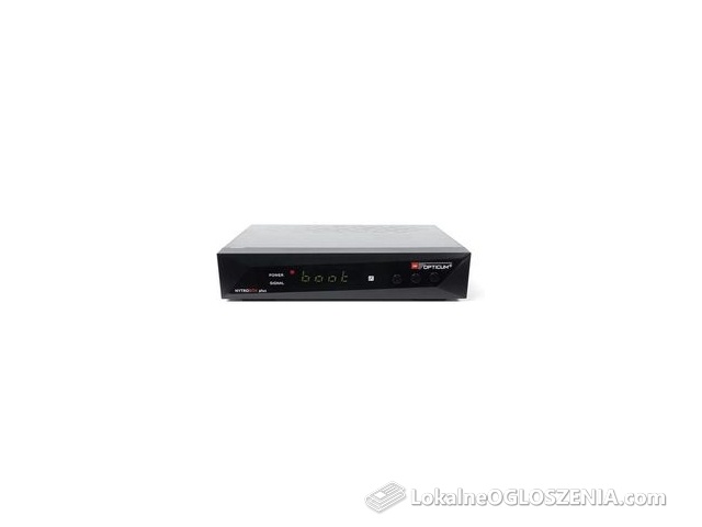 DVB-T2/C NytroBox PLUS H.265 OPTICUM red